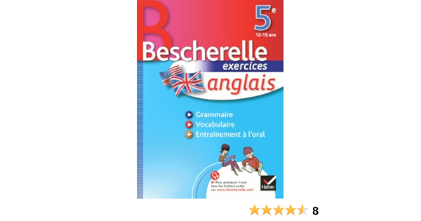 Amazon Fr Anglais 5e Bescherelle Cahier D Exercices Collard Rebeyrolle Sylvie Rattier Jeanne France Rotge Wilfrid Livres