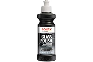 ‎SONAX SONAX PROFILINE GlassPolish (250 ml) Glaspolitur zum Entfernen von leichten Verkratzungen, Vermattungen und Verätzungen aus Echtglas/Art-Nr. 02731410