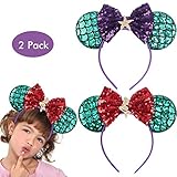 🎀 【Multiuso】- Perfecto para fiestas de cumpleaños, parques temáticos, regalos, gorros para niñas, cosplay, fotos familiares, disfraces de Halloween, accesorios de Navidad y fotografía. Atraerá la atención de los demás en cualquier ocasión
