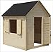 Produktbild CADEMA Gartenhäuschen für Kinder - Holz Kinderspielhaus 1,2 x 1,4m