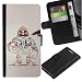 Produktbild UPPERHAND ( Nicht Für Xperia Z1 ) Stilvoll Bild Klapp Leder Brief Tasche Kartenhalter Kunstleder Flip mit TPU Handy Schutz Hülle Case Etui Cover Schale Für Sony Xperia Z1 Compact D5503 - Super Game Charakter Retro-Konsole