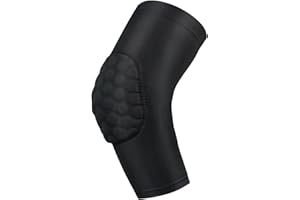 Honhoha Tutore per Gomito, gomitiere Pallavolo, Protezione per Gomito Imbottita a Nido d'Ape Gomitiere a Compressione Traspirante per Donne, Uomini, Snowboard, Ciclismo, Basket