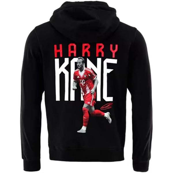 FC Bayern München Hoodie Kimmich - Offizieller Fanartikel Schwarz