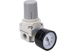 VIAGASAFAMIDO AR2000-02 1/4 "Luftquelle Behandlung Filter Pneumatischer Regler Luftdruckregler SMC Typ Druckminderer Luftfilter Druckregler Mit Manometer