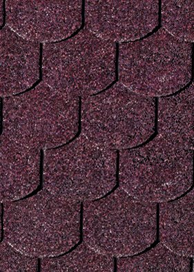 Karibu Dachschindeln Biberschwanz dunkelrot