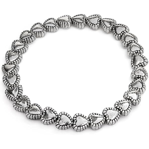 Vestopazzo Bracciale Elastico Stelle Marine Puntate – Placcatura Argento, Nickel Tested, Artigianale – LO00140