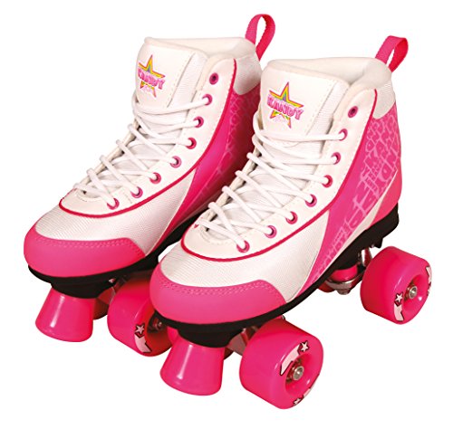 Preisvergleich Produktbild Kandy Skates Rollschuhe Disco Roller Rollserskates Quadskates Strawberry Kisses (34)
