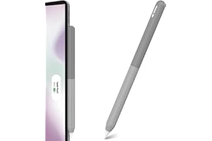 NIUTRENDZ Silicone iPencil Case Compatible with Apple Pencil 2nd Generation Case Gradient Color Protective Cover Sleeve Skin for i Pencil 2nd Gen (iPencil 2nd Generation, Gradient Gray)