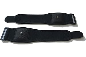 Janjunsi VR Mano Muñeca Tracker Bundle para HTC Vive, Movimiento Capturar Tracker Band Realidad Virtual Cuerpo Preciso Tracking Pies Strap, 1 Paar