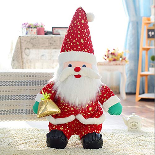 Preisvergleich Produktbild Gaddrt Weihnachtsplüsch-Puppen-Ausgangsverz... spielt Weihnachtsmann-Puppe 45,35,30,25cm (C 30cm)