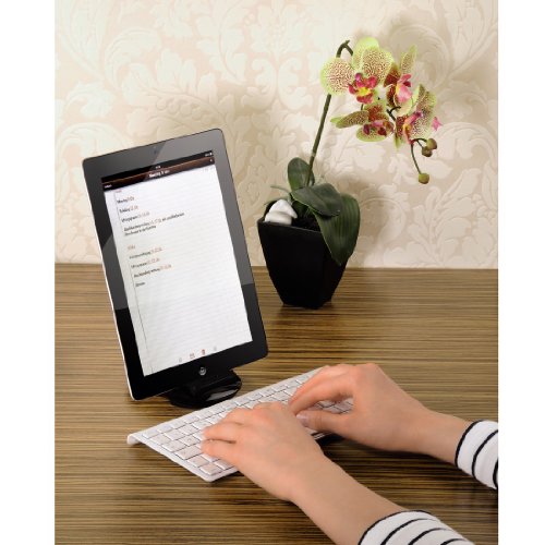 Hama Bluetooth-Tastatur für (Apple iPad 2/3/4/Air/Mini/Mini 2 und Asus FonePad 7) weiß - 4