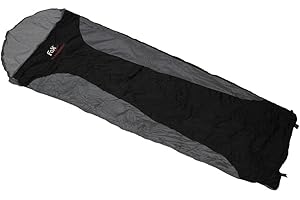 Fox Outdoor Ultralight Sac de Couchage Noir/Gris