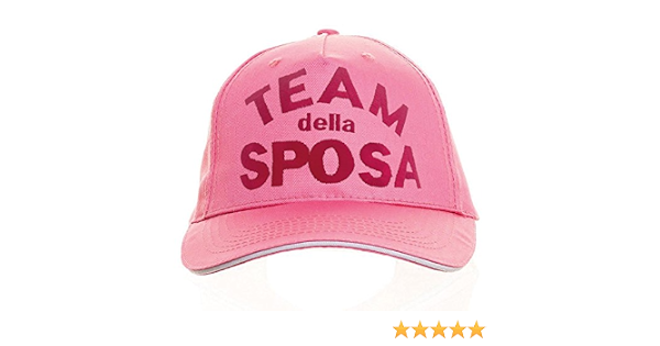 Bombo Cappello Addio al Nubilato Team della Sposa : Amazon.it: Casa e cucina