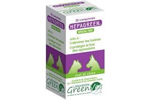 Greenvet Hepagreen spécial Foie Chien et Chat 30 CPS
