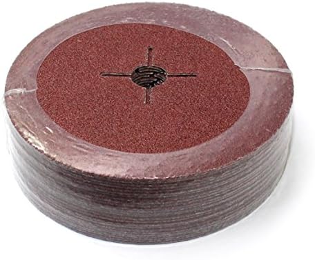 25 BOSCH 180MM / 7" ANGLE GRINDER ABRASIVE FIBRE SANDING DISCS 36G