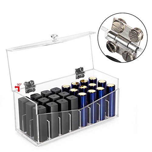 HBF Spitzenqualität Transparent Acryl Make up Organizer Stifthalter Kosmetik Etui Schminktisch Badezimmer. Aufbewahrung Schubladenbox Multifunktionale Lippenstiftständer. Schmuck Kosmetikablage Box aus Acrylglas für Damen (9) - 5