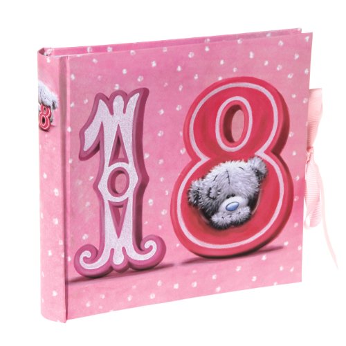 Me to You Me to You 9 x 9.5-inch Tatty Teddy 18th Birthday Photo Album, Pink