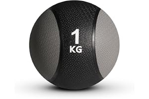 Sveltus Medicine Ball Rubber vuxen unisex, svart, grå, en storlek