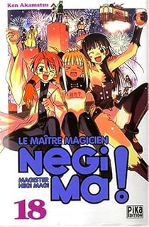 jaquette livre Negima - Le maitre magicien Vol.18