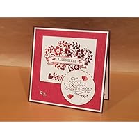 Karte Valentinstag, Liebe, Handa Karte Valentinstag, Liebe, Handa