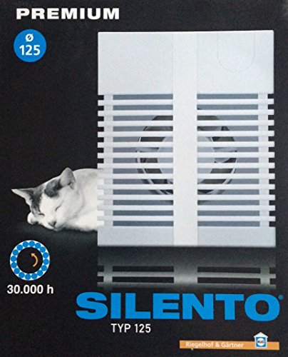 RUG 41-020 Schachteinbau-Ventilator Silento 125, ohne Verschlussklappe, kugel… - 2