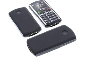 foto-kontor Protective case compatible with Emporia Simplicity rubber TPU mobile phone cover black