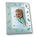 Zep Chicco Baby Boy Feet Photo Frame, Silver