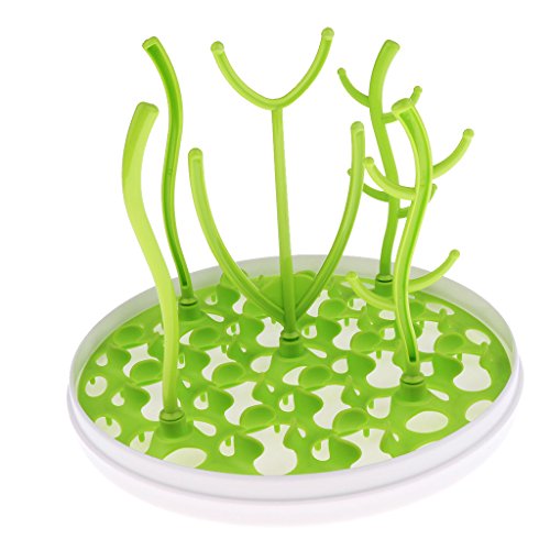 Preisvergleich Produktbild Sharplace Babyflaschen Schnuller Trocken Haken Abtropfständer für Babyzubehör Abtropfgestell Trockenständer Reinigung Trockengestell