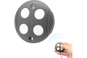 WEPAI Telecommande Portail Compatible avec MHOUSE GTX4 433,92 MHz, Bip Portail Porte De Garage, 4 Canaux, Code de Roulement (Lot de 1)