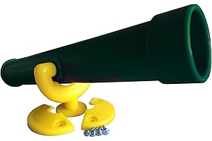 Loggyland Télescope pour Aires de Jeux - Vert/Jaune