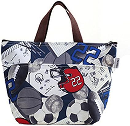 YanFeng Lunch Box Bag Tote Insulated Cooler Carry Bag,soccer