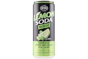 ‎LEMON MOJITO 24 Dosen a 0,33L Mojito Soda Mojitosoda aus italienischen Limonen a 330ml mit Fruchtfleisch inc. 6.00€ EINWEG Pfand natürlich ohne Alkohol