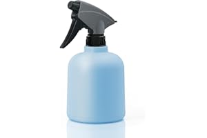 RONTADA Plant Mister Spray Bottle - 600ML Plastic Plant Mister Indoor Trigger Water Spray Bottle Refillable Mist Watering Can for Plants Flower Gardening Cleaning house (Blue)