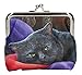 Price comparison product image Lisa Parker Coin Purse - The Jester - Black Cat Purse