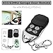 Produktbild Fansport Garagentor Fernbedienung 4 Tasten 433,92 MHz Mini GaragentoröFfner Fernbedienung