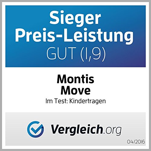 MONTIS MOVE, Rückentrage, Kindertrage, bis 25kg, 2180g - 7