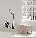 Produktbild wandaufkleber 3d Wandaufkleber Schlafzimmer Straßenlaterne Tango Dance Passion Dancers Sticker für Wohnzimmer für Schlafzimmer