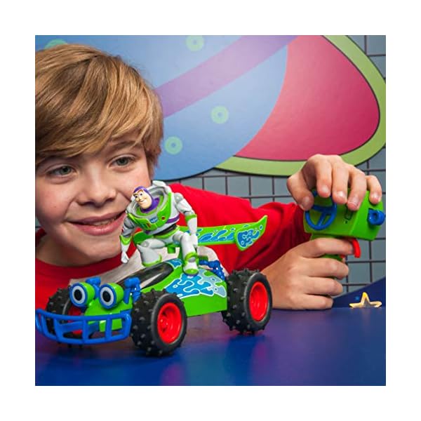 Dickie Toys- Toys Toy Story 4 Buggy Buzz radiocontrol, Multicolor (3154000) - Image 5