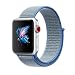 Produktbild Tervoka Für Apple Watch Armband 38mm(40mm Series 4), Gewobenes Nylon Sport Schlaufe Handgelenk Uhrband Ersatz Armreif Uhrenarmband für iWatch Apple Watch 38mm 40mm Series 4/3/2/1, Sport, Edition, Seeblau