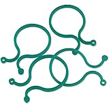 100 PCS Plastic Plant Clip Plant Rings Garden Flower Clips For Supports Plant