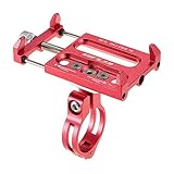 Docooler Porta Cellulare Bici Lega di Alluminio per Staffa di Montaggio per 3.5 -6.2 Inch Telefono Mobile per Android per iPhone