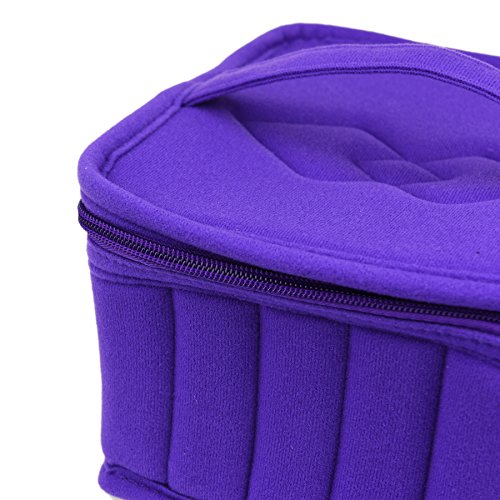 DCCN Aromatherapie Ätherische Öle Aufbewahrungstasche 30 Flaschen Tasche Duftöl Reise Tragetasche für 5ml 10ml 15ml Flaschen - 8