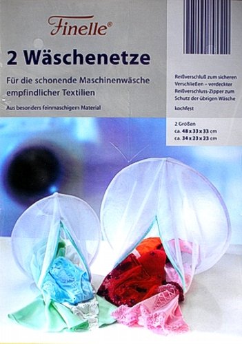 2er Pack Wäschenetze / Wäscheschoner, Wäschenetz, 0001