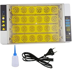 MagiDeal 24 Eier Inkubator Temperaturregler Schalter Kontrolle der Temperatur der Ei – EU Stecker