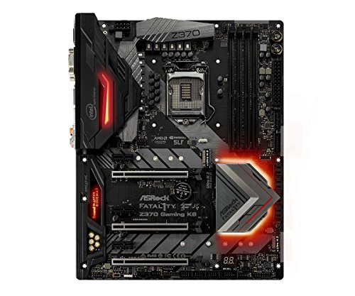 Asrock Fatal1ty Z370 Gaming K6 LGA 1151 (Socket H4) ATX - Placa base (DDR4-SDRAM, DIMM, 2133,4333 MHz, Dual, 64 GB, Intel)