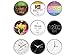 Ukamshop(TM)Quick Circle Case Cover With Qi Wireless Charging+NFC For LG G3 D855 D850 (Black)