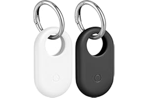 Ainiv 2 Piezas Funda Protectora para Samsung Galaxy Smarttag 2, Silicona Llavero de Funda Protectora para Smart Tag 2, Accesorios Anticaídas y Antiarañazos para Smarttag2 para Llaves Collar Mascotas