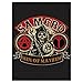 Produktbild SOA Sons of Anarchy Men of Mayhem Velours Plüsch Decke 152,4 x 203,2 cm Offizielles