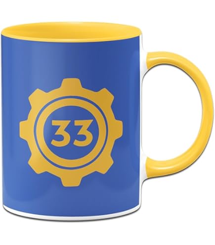 Mug Fallout 'Gb Eye Ltd Go Eye, Agilité +1' - 11 X 10 Cm - Neuf