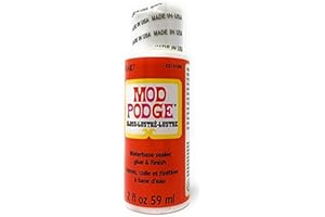 Plaid Crafts Mod Podge Waterbase Sealer, Glue and Finish, Gloss Finish, 59 ml